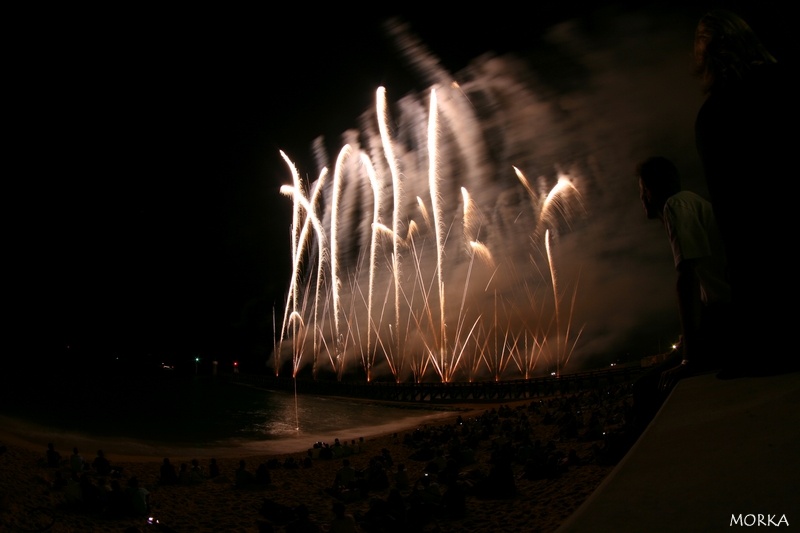 Feu d'artifice de Capbreton 2009