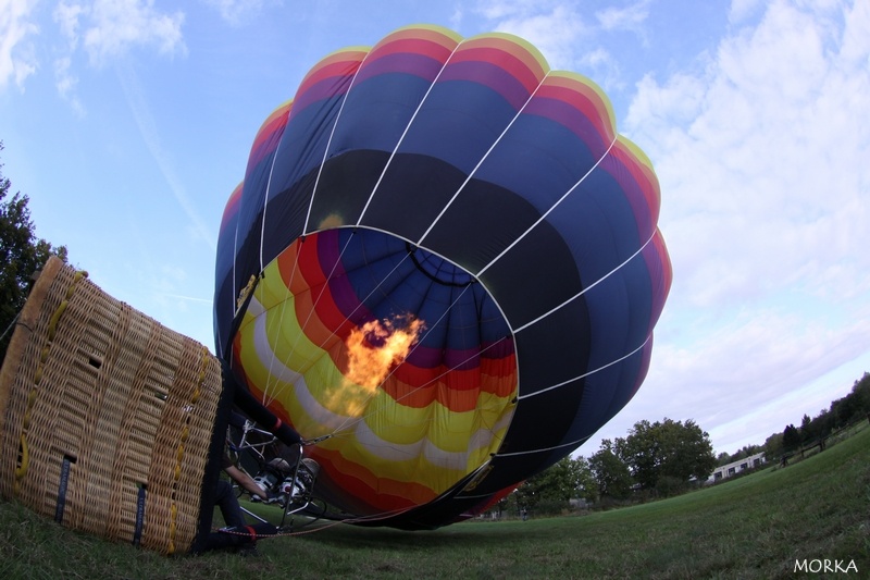 Vol en montgolfière