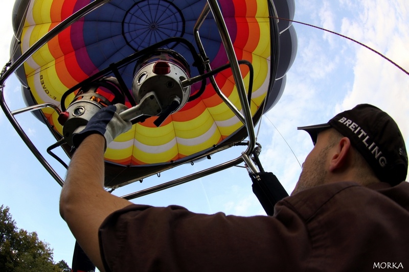 Vol en montgolfière