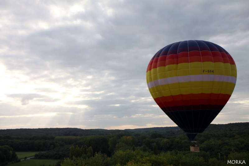 Vol en montgolfière