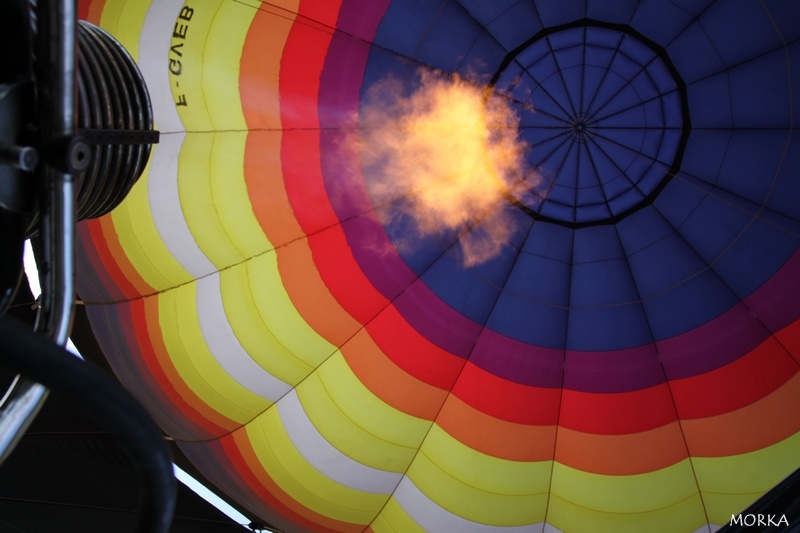 Vol en montgolfière