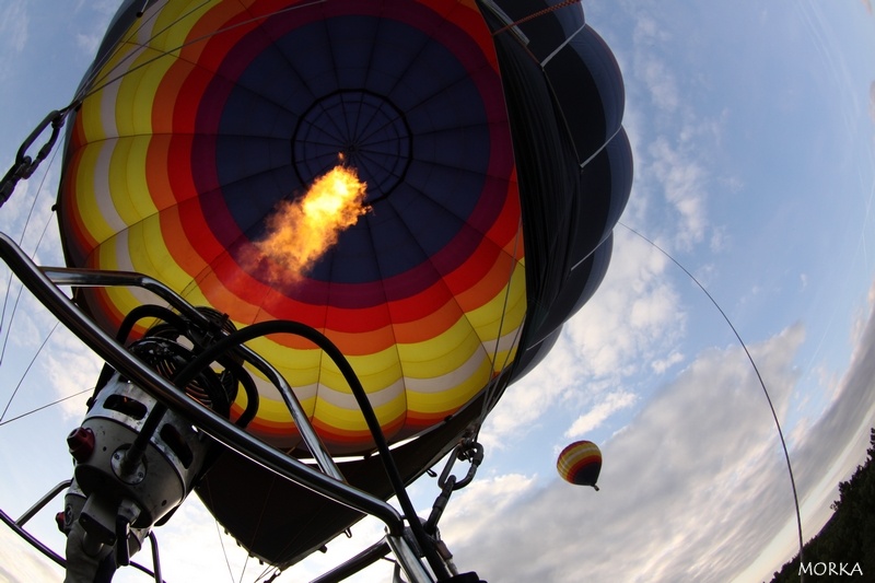 Vol en montgolfière