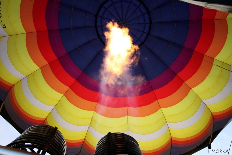 Vol en montgolfière