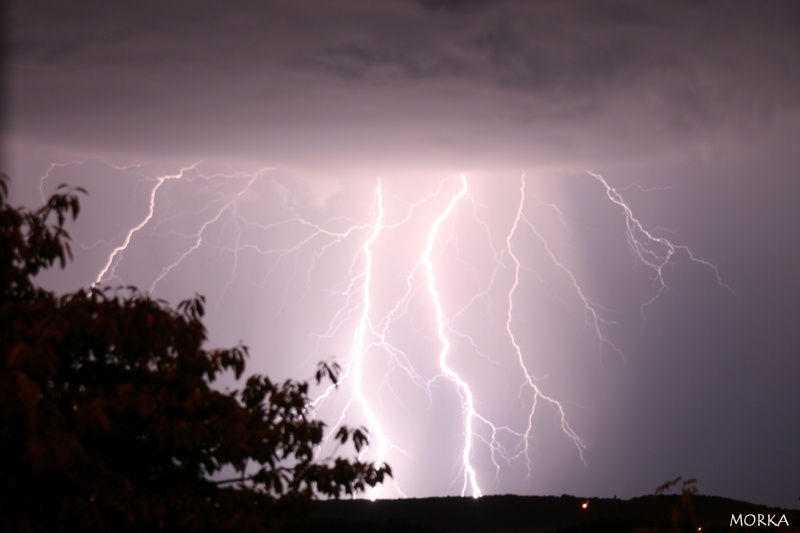 Orage sur Ollainville