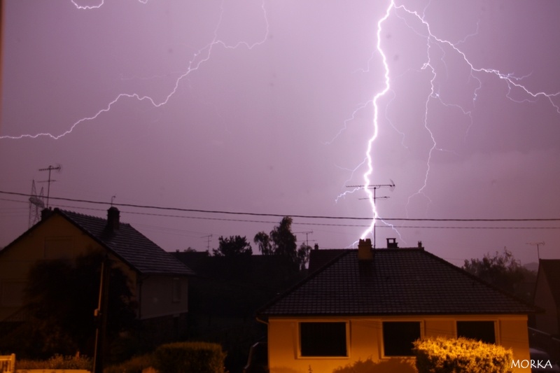 Orage sur Ollainville