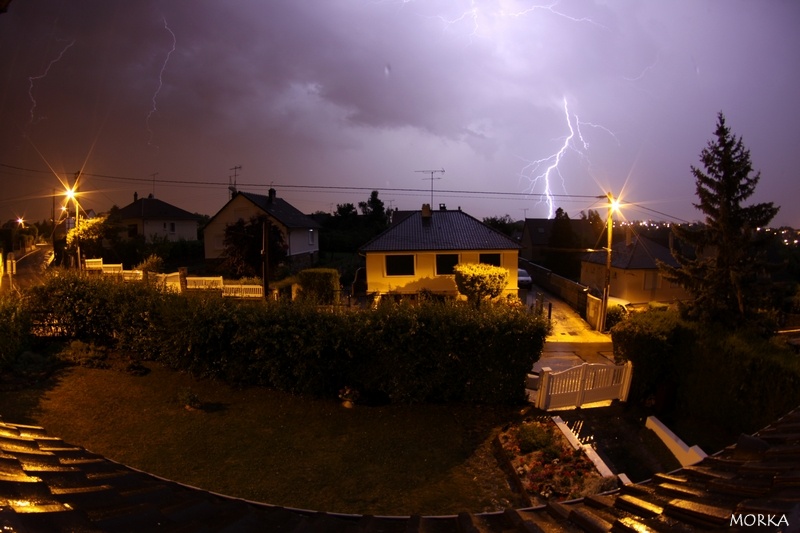 Orage sur Ollainville