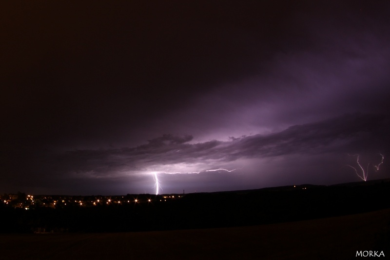 Orage sur Ollainville