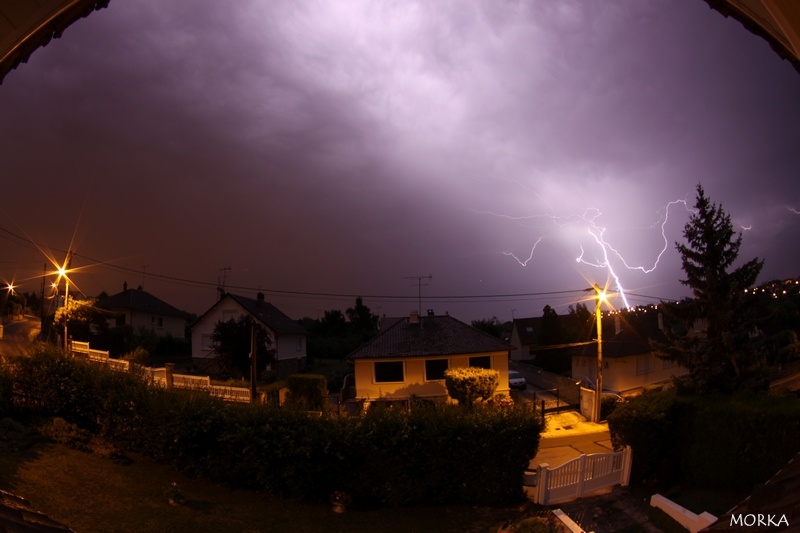 Orage sur Ollainville