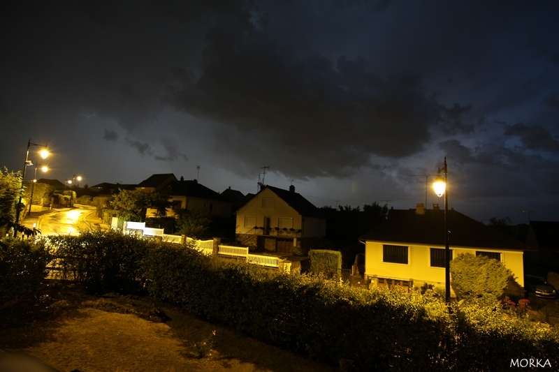 Orage sur Ollainville