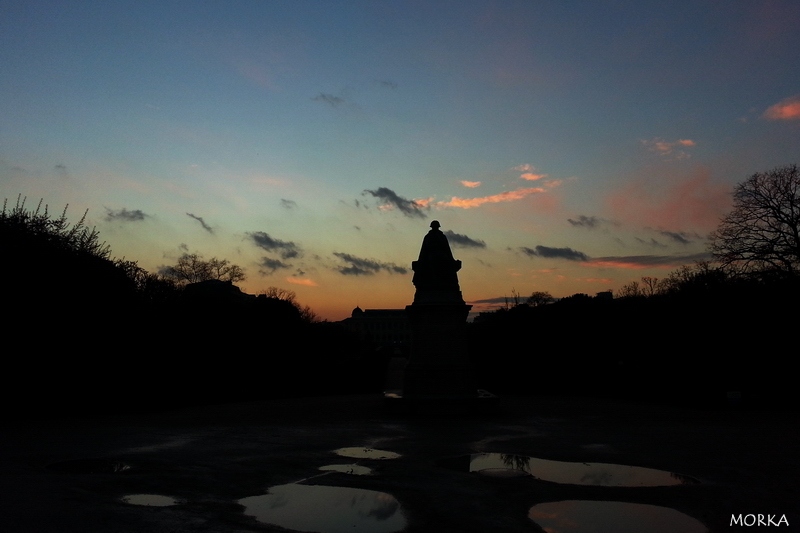 Sunset in Paris (Jardin des Plantes)