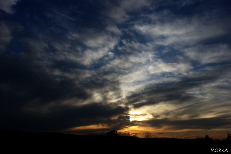 Sunset at Château de Versailles