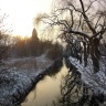 Ollainville sous la neige