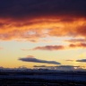 Coucher de soleil sur Reykjavík