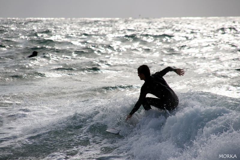 Surfeur à Capbreton