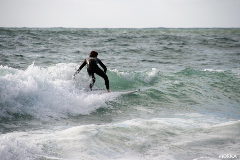 Surfeur à Capbreton