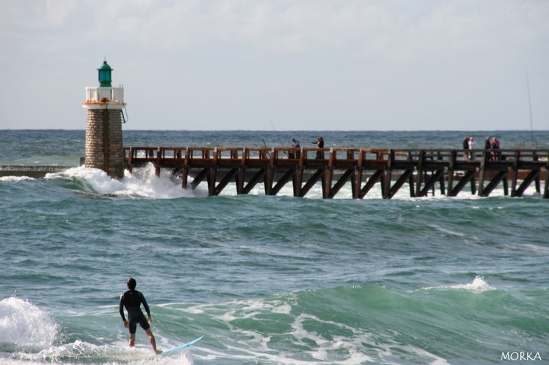 Surfeur à Capbreton