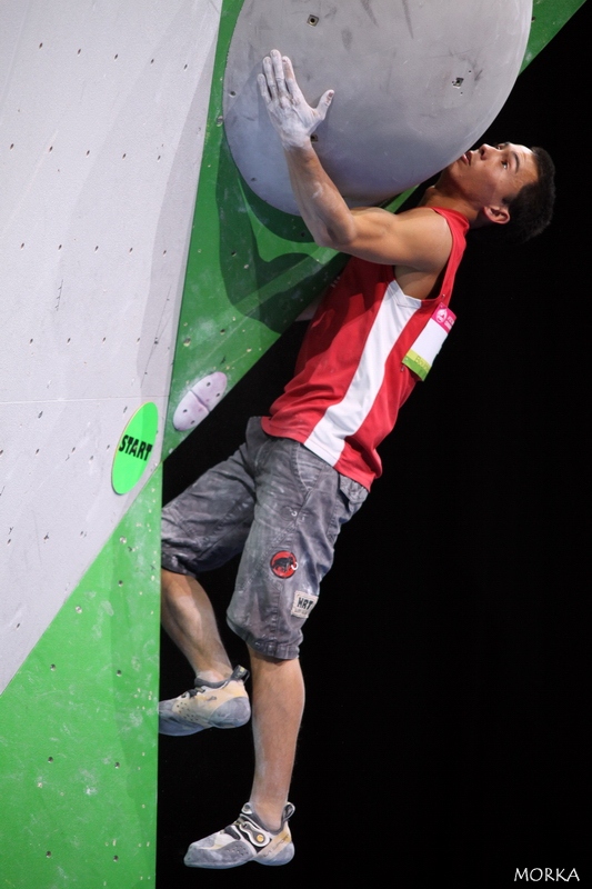 Bouldering male final - World climbing championship 2012