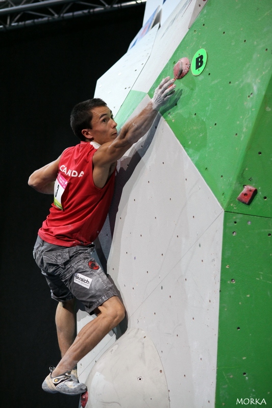 Bouldering male final - World climbing championship 2012