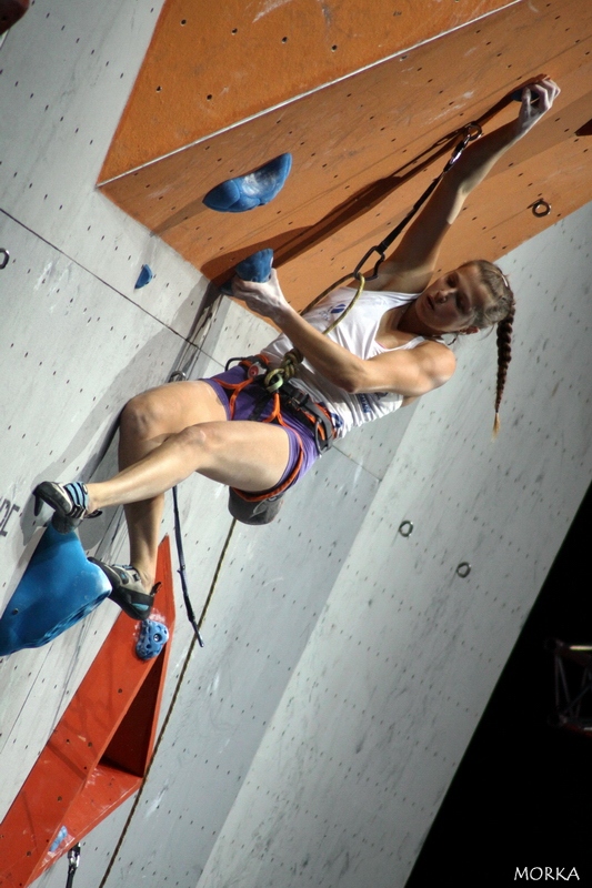 Lead female final - World climbing championship 2012