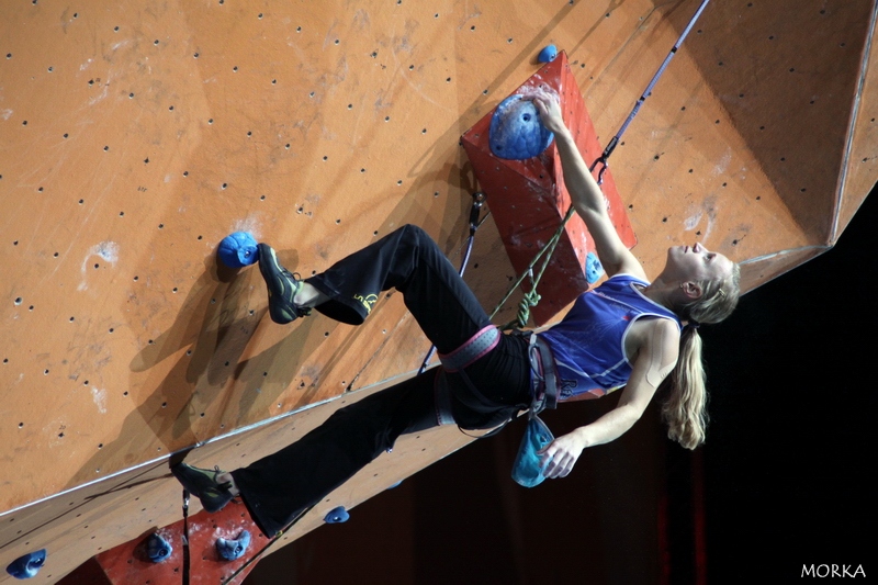 Lead female final - World climbing championship 2012