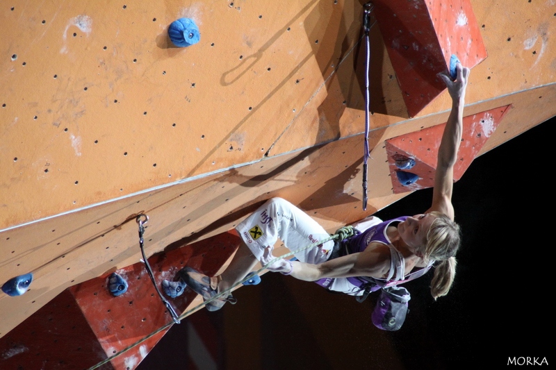 Lead female final - World climbing championship 2012