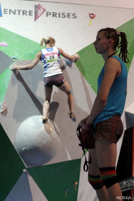 Bouldering female semi-final - World climbing championship 2012