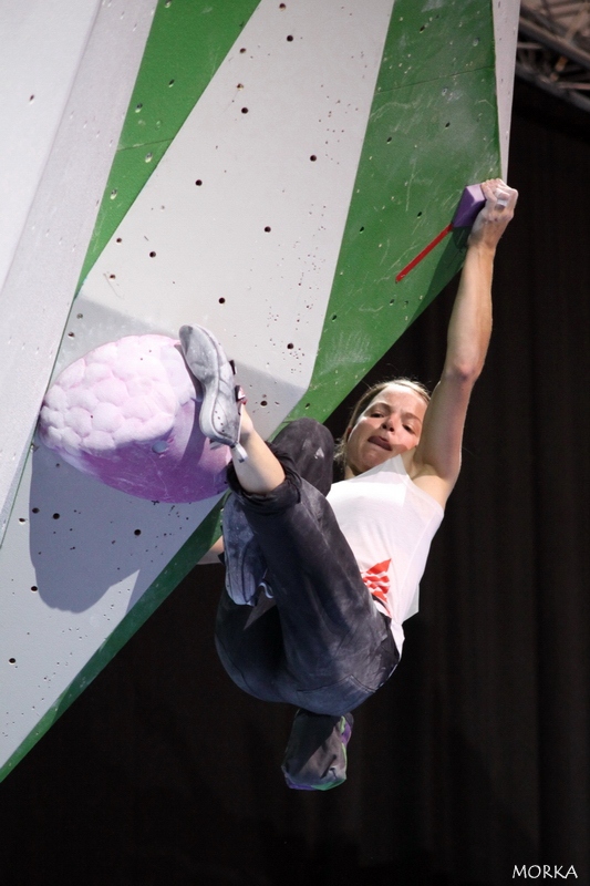 Bouldering female semi-final - World climbing championship 2012