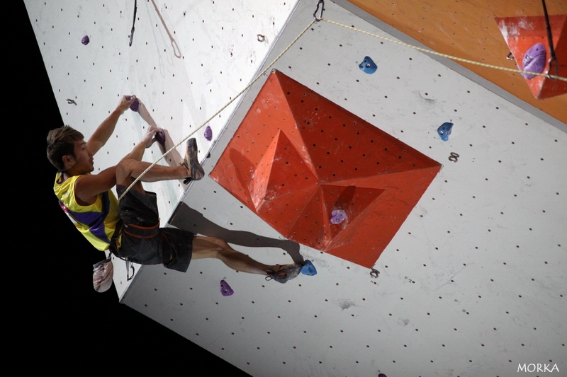 Lead male semi-final - World climbing championship 2012