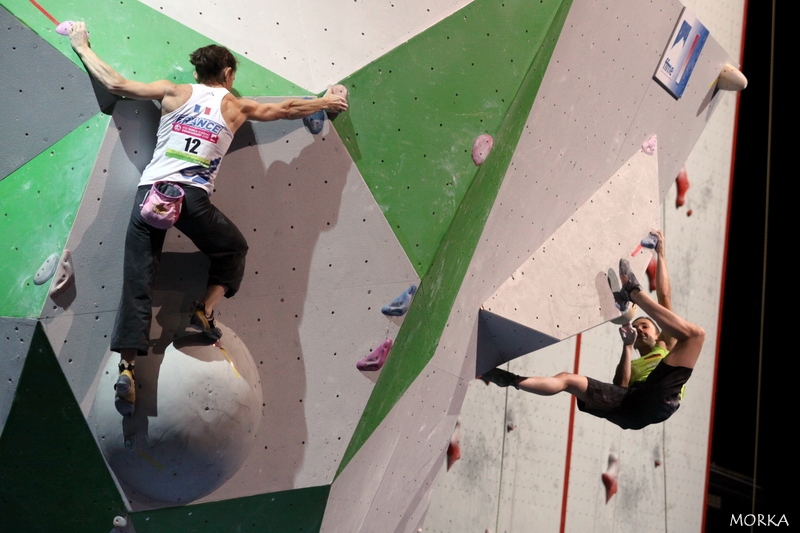 Bouldering female semi-final - World climbing championship 2012