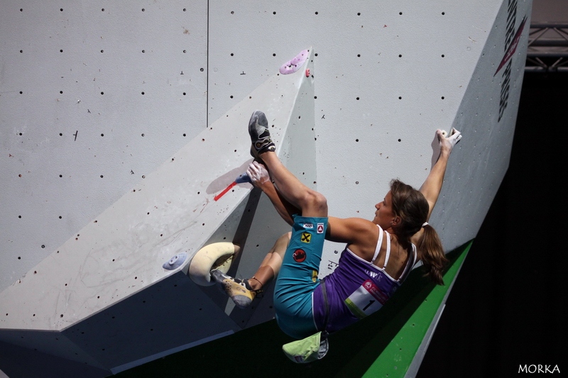 Bouldering female semi-final - World climbing championship 2012