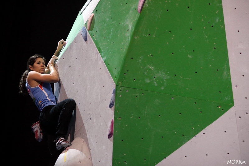 Bouldering female semi-final - World climbing championship 2012