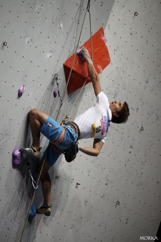 Lead male semi-final - World climbing championship 2012