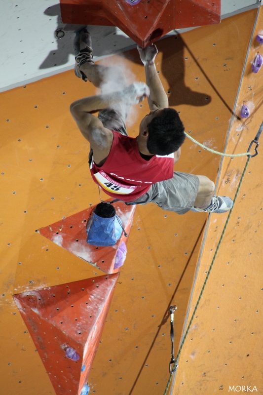 Lead male semi-final - World climbing championship 2012