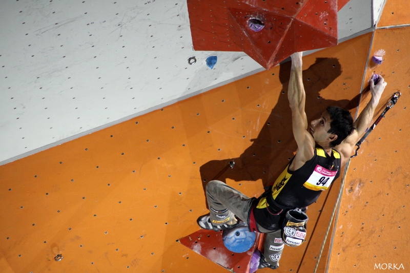 Lead male semi-final - World climbing championship 2012