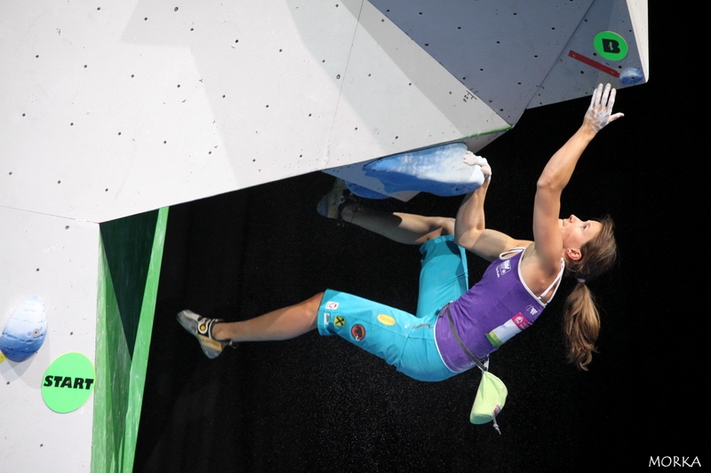 Bouldering female final - World climbing championship 2012