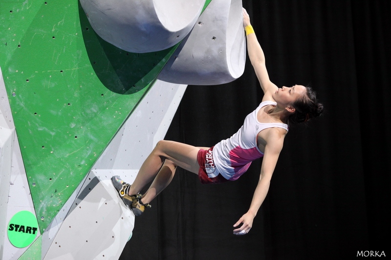 Bouldering female final - World climbing championship 2012