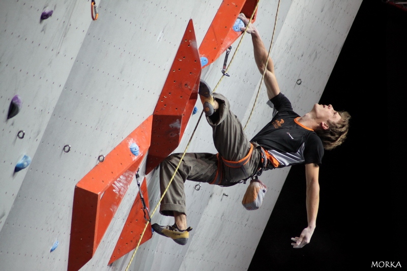 Lead male final - World climbing championship 2012