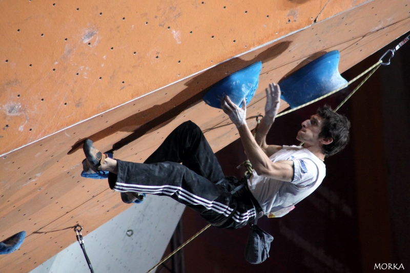 Lead male final - World climbing championship 2012