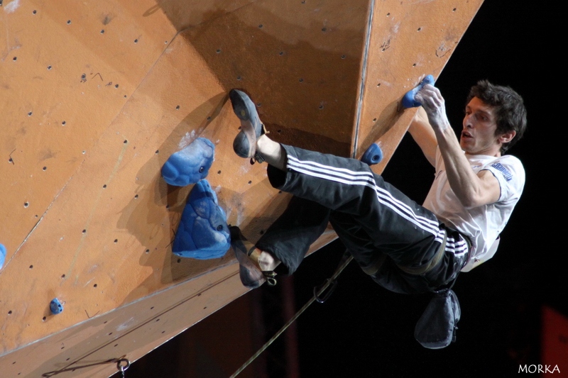 Lead male final - World climbing championship 2012