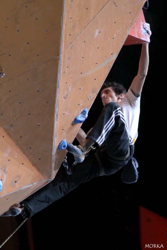 Lead male final - World climbing championship 2012