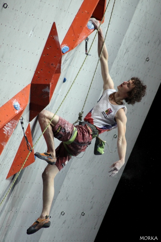 Lead male final - World climbing championship 2012