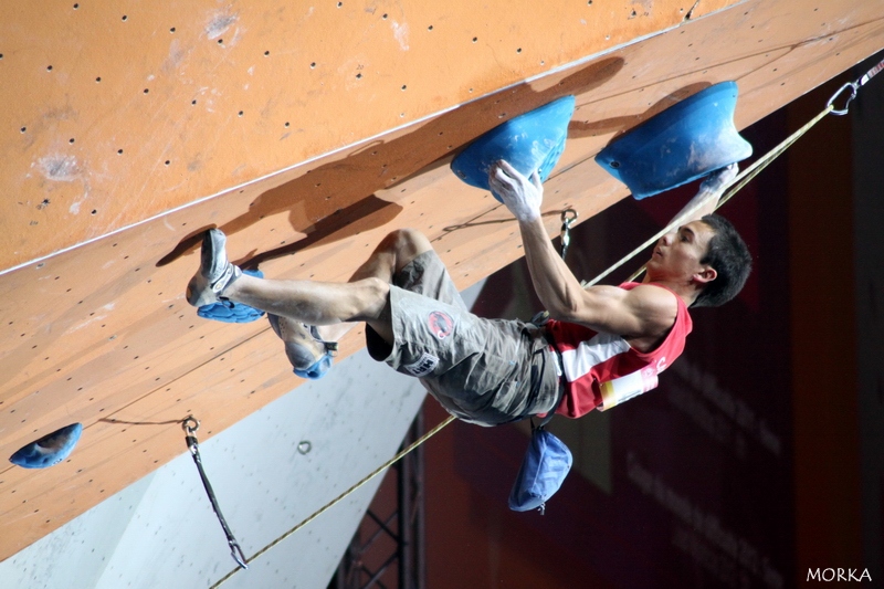 Lead male final - World climbing championship 2012