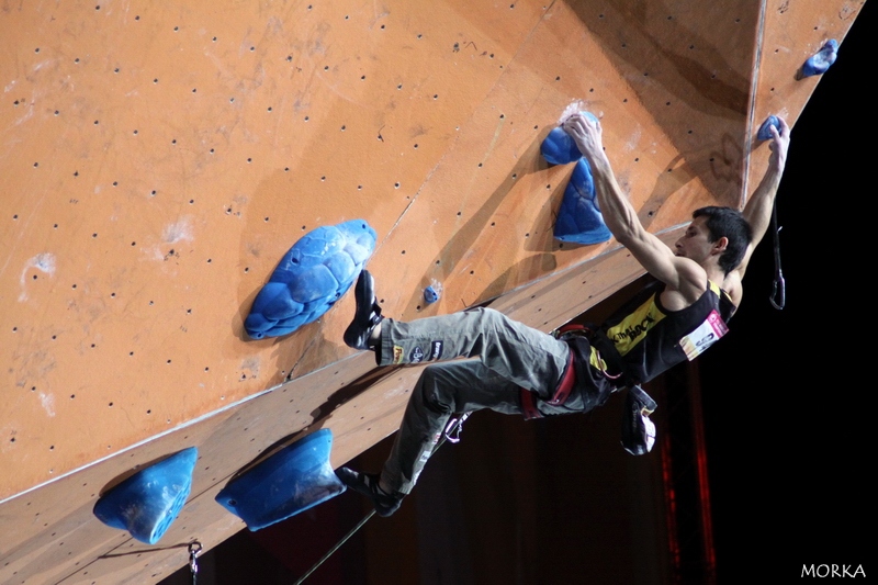 Lead male final - World climbing championship 2012