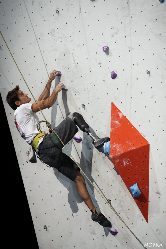 Paraclimbing final - World climbing championship 2012