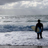 Surfeur à Capbreton