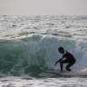 Surfeur à Capbreton