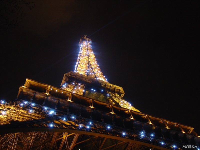 Tour Eiffel de nuit, Paris