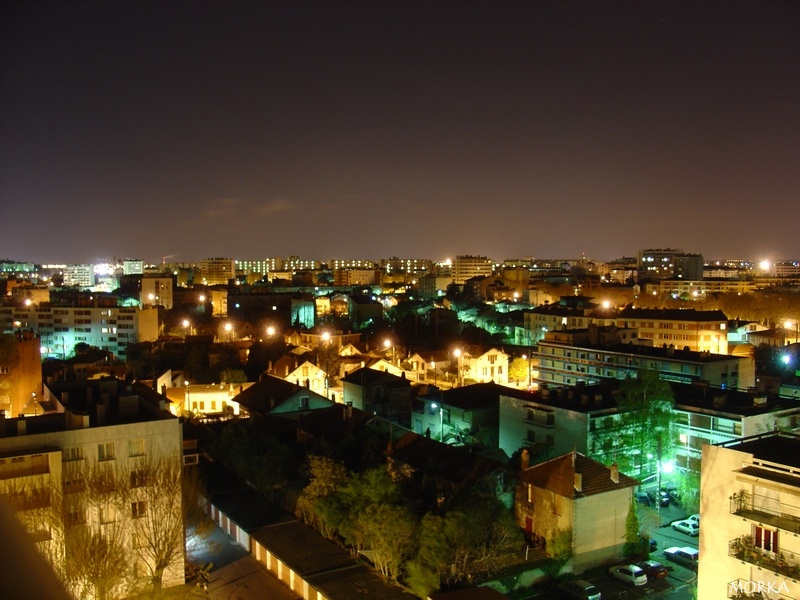 Vue du quartier Pont des demoiselles, Toulouse