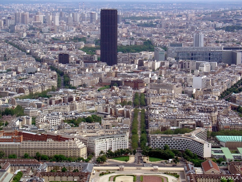 Paris vue de la Tour Eiffel