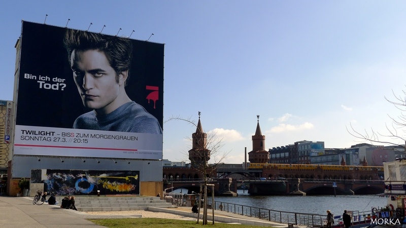 Pub géante pour Twilight, Berlin (Bin ich der Tod?)